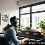 Home 21 작곡가로서의 비전 개발 - A creative music composer’s studio featuring a diverse range of musical instruments from around the ...